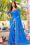 Rangeela Vol 5 By Kashvi Dull Moss Kasab Border Saree